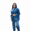 Chaqueta Jean Oversize