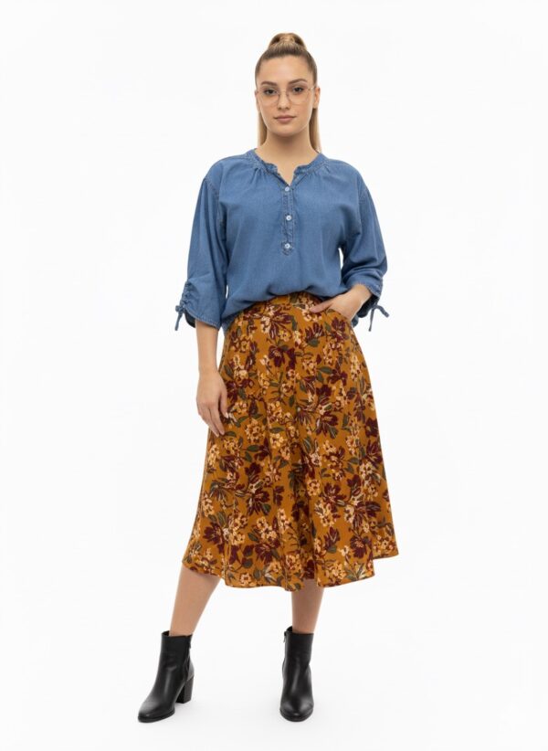 Blusa Denim Ligera