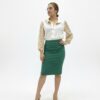 Blusa Camisera con Apliques