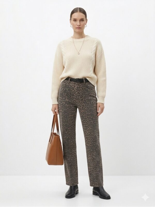 Jean Estampado Animal Print