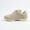 Tenis Urbanos en Cuero Carnaza - Beige Arena