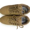 Tenis Urbanos en Cuero Carnaza - Camel Mostaza