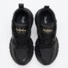 Zapatillas Urbanas "Chunky" con Textura Entretejida - Negro