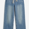 IMG_2084 Jean Wide Leg con Cinturón de Encaje y Detalles Distressed