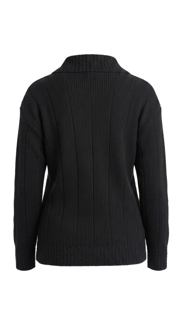 IMG_2331 Saco Tejido en Hilo - Negro (Talla Única)
