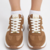 IMG_2541 Tenis Deportivos Safak Camel Estilo Retro-Running